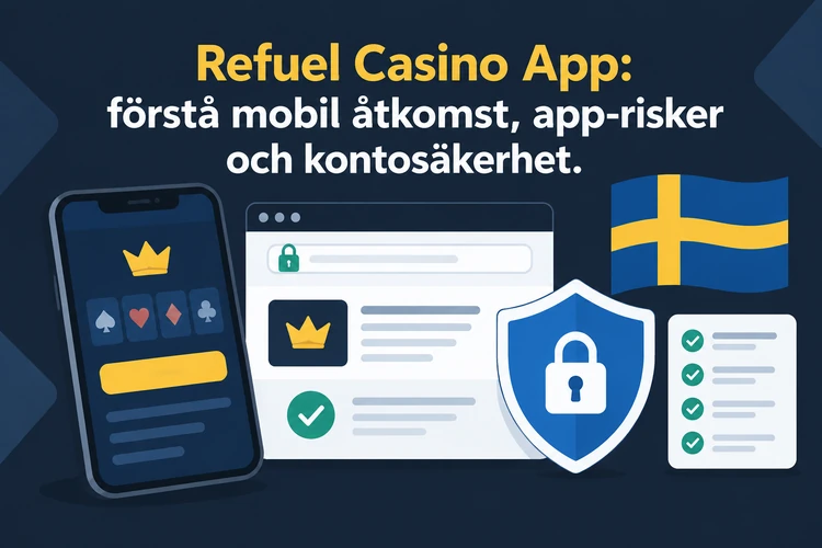 App Refuel Casino: förstå mobil åtkomst, app-risker och kontosäkerhet