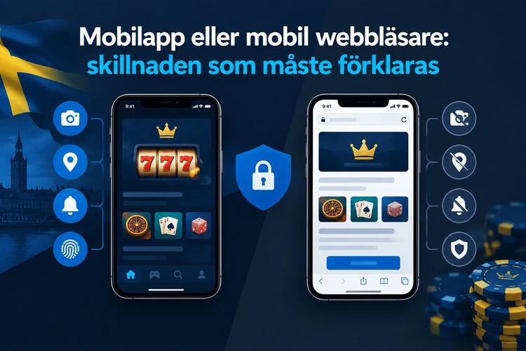 Mobilapp eller mobil webbläsare: skillnaden som måste förklaras
