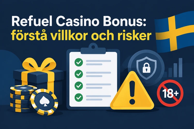 Refuel Casino Bonus: förstå villkor och risker