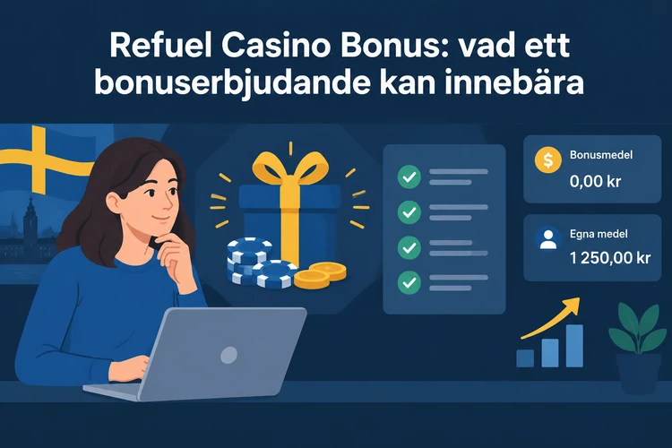 Refuel Casino Bonus: vad ett bonuserbjudande kan innebära