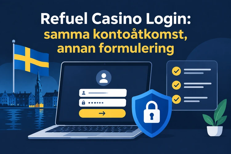 Refuel Casino Login: samma kontoåtkomst, annan formulering