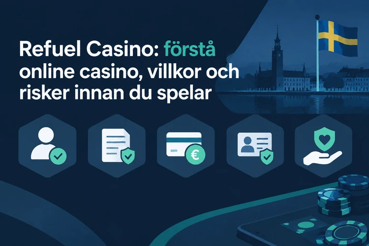 Refuel Casino: förstå online casino, villkor och risker innan du spelar