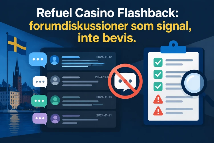 Refuel Casino Review: engelsk term i svenskt sammanhang
