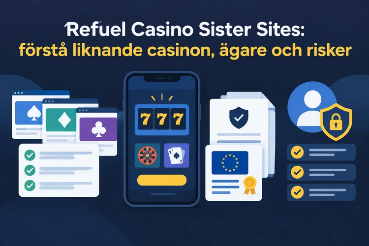 Refuel Casino Sister Sites: förstå liknande casinon, ägare och risker
